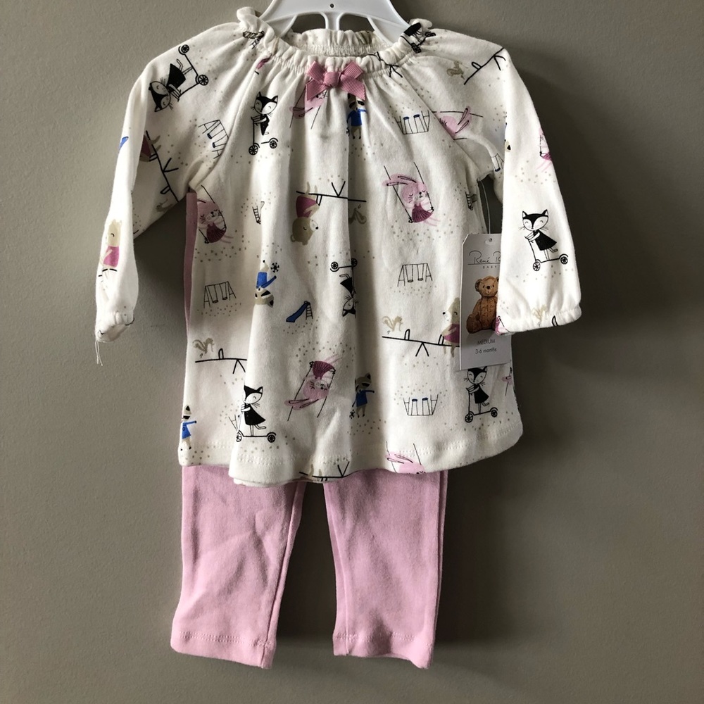 Rene Rofe baby 3-6 month outfit. New with tags!